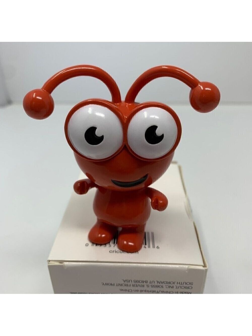 Cricut Cutie PERSIMMON Red Cricut Collectible Craft Room Decor Figure Boxed K